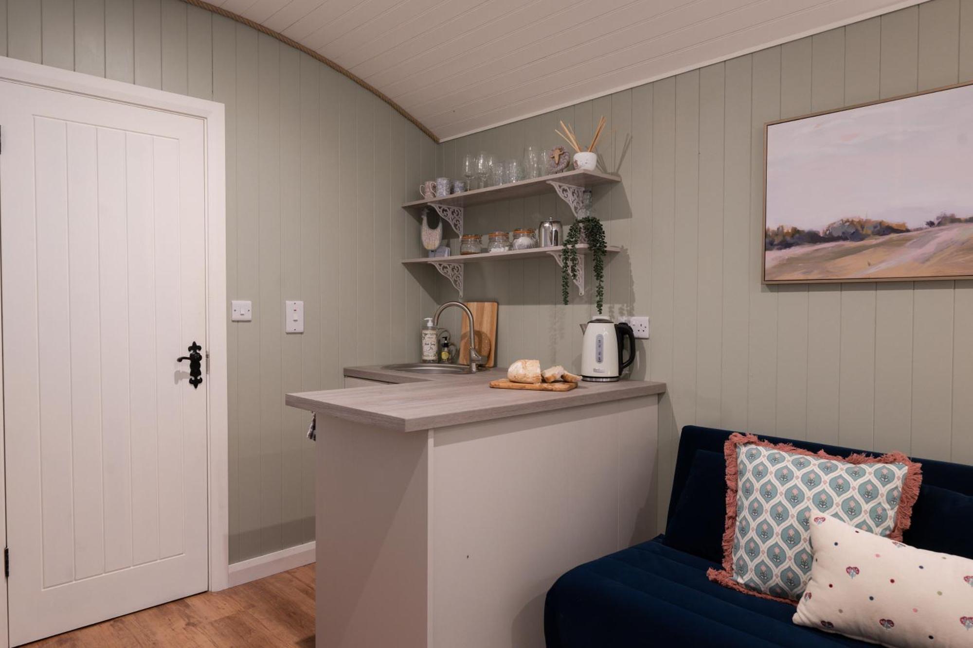 Barfield Shepherds Hut Magherafelt Exterior foto